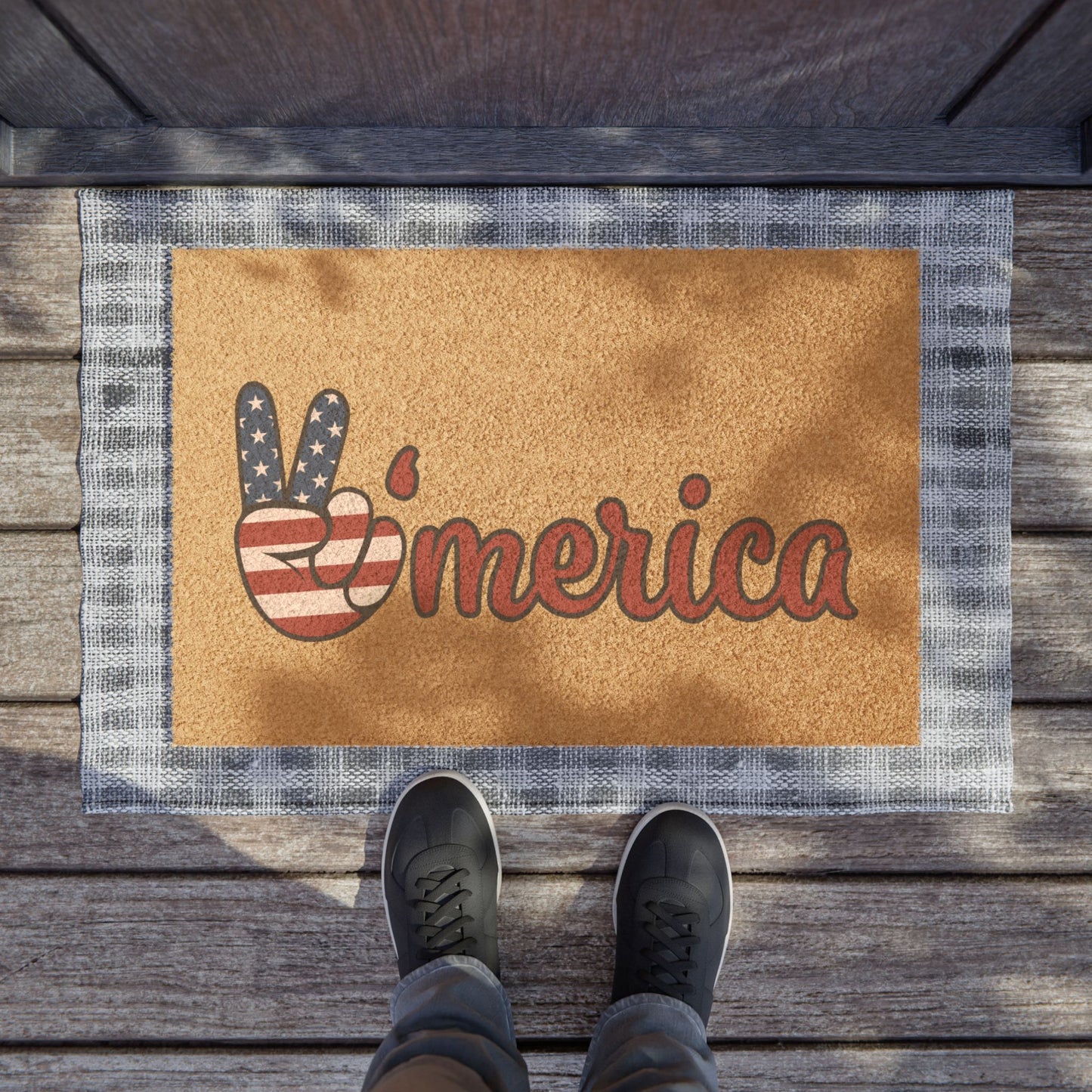 4th of July Doormat